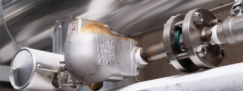 Inspeção de purgadores de vapor